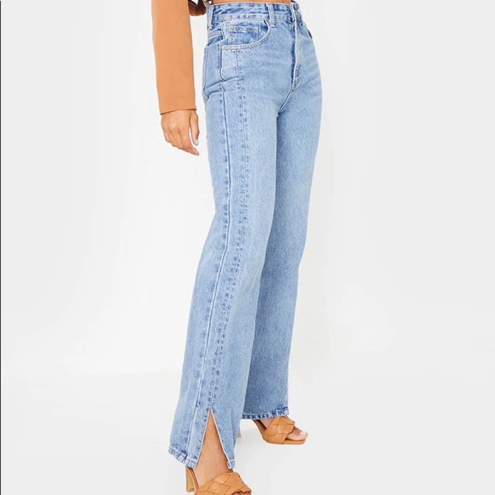 Vintage Wash split jeans